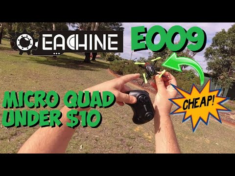 Eachine E009 Review - Good Micro Drone for only $10 👍