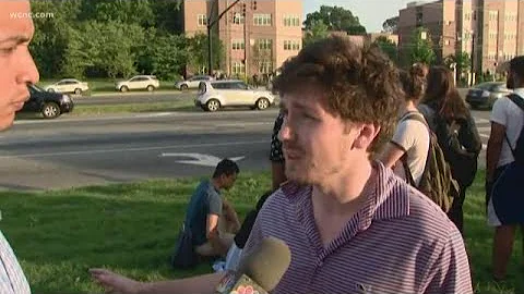UNCC shooting: 'There's an active shooter, get down' | Students hide during campus shooting