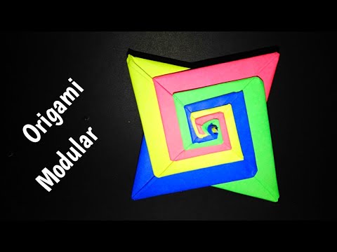 Video: Cara Membuat Origami Modular