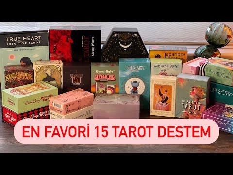 En Favori Onbeş Tarot Destem 🌈🙆‍♀️