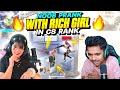 Noob prank with random wolrdchat hip hop girl  v badge  gya   garena free fire 