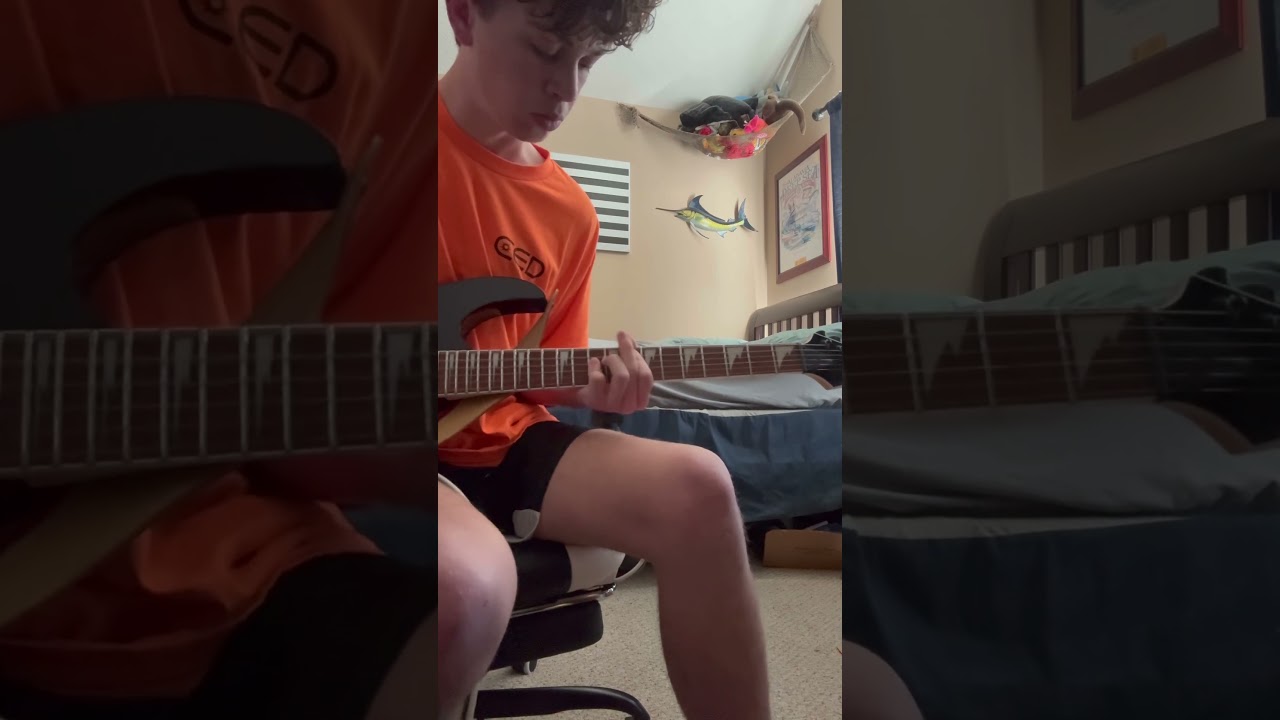 Stricken-Disturbed (cover) #guitar #metal