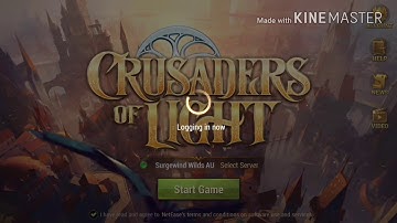 Crusaders of Light / Character Selection + World Map Preview