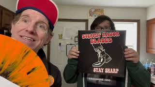Steppin' Razor Blades Orange Splatter vinyl limited pre order!