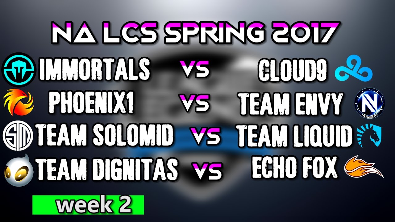 = 5.55600 kilometers 2017 NA LCS Spring Week 2 Day 2