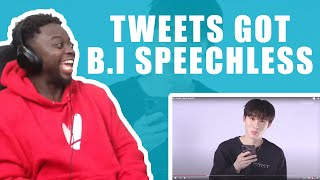 Reacting To B.I Reads Thirst Tweets