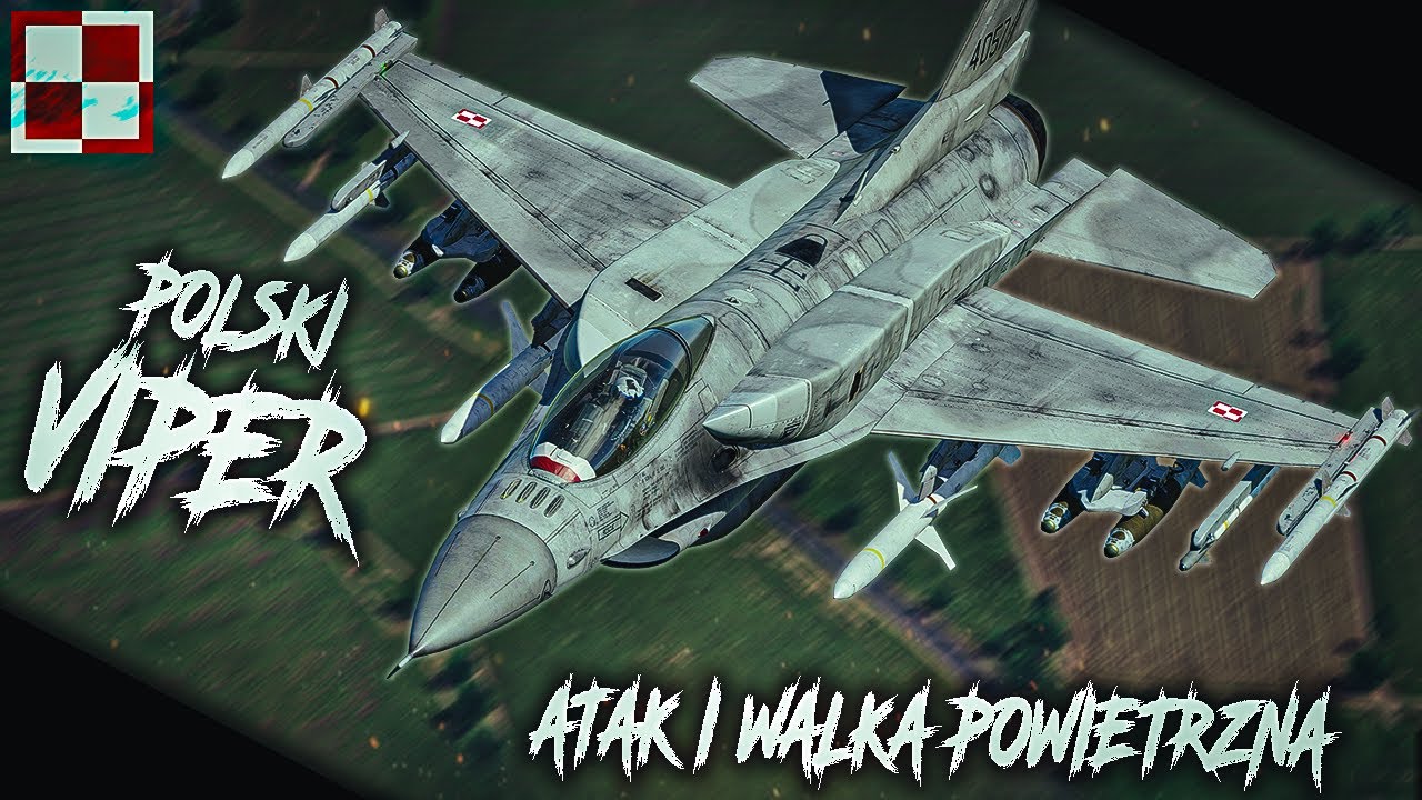 BYŁO BLISKO! - Polski F-16 w Symulatorze DCS World (Pełna Misja)