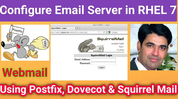 Configure Email Server using PostFix, Dovecot and Squirrel Mail in RHEL 7 (CentOS 7)| Nehra Classes