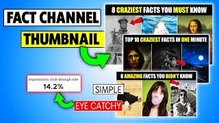 How To Make Thumbnail For Fact Videos ? - CATCHY Thumbnail 🔥 screenshot 4