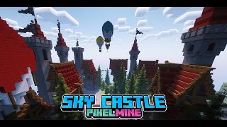 Sky Castle Spawn [Minecraft Build Timelapse]