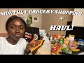 LIVING IN UK 3 | MY STUDENT MONTHLY GROCERY SHOPPING + Haul| MonnyLagos