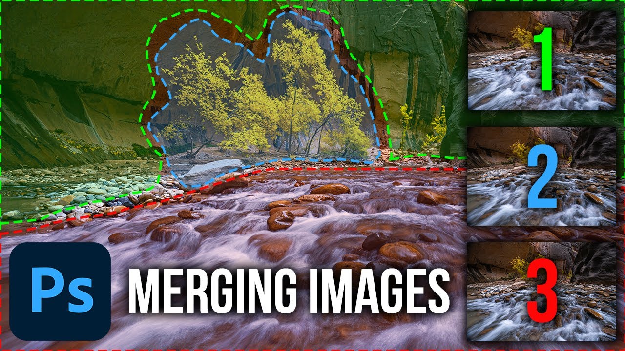 How to Combine Images in Photoshop (Focus Stack, HDR, Focal Length ...