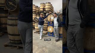 Check out how our pals at @AmericanVinegarWorks give our whiskey barrels a second life! @dogfishhead