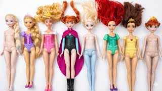 Adorable Disney Princess Doll Play Set | Unboxing Cute Mattel Dolls | ASMR Toys Reveal