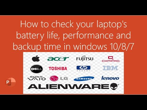 How to check the Health of your laptop Battery Windows 10