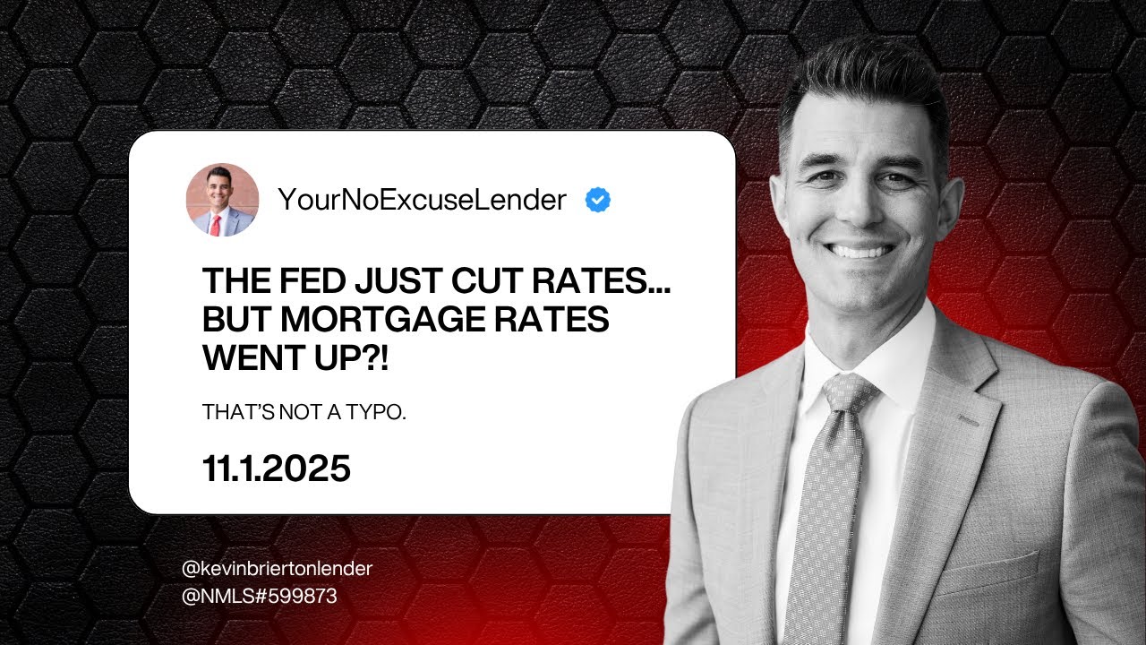 The Fed Just Cut Rates    But Mortgage Rates Went Up!