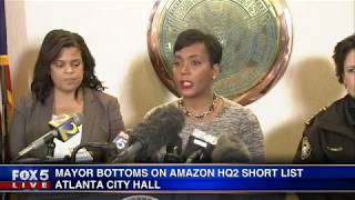 Amazon puts Atlanta on the short list for second HQ