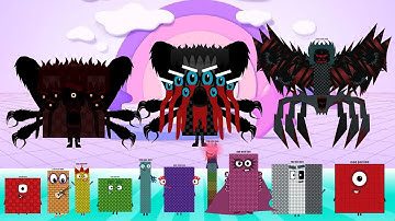 Epic Battle of Legends Tiny Vs Mega! Uncannyblocks Band Different (100.0M-1.0B) Normies VS Alt