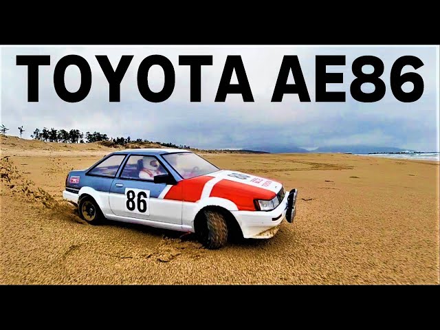 TOYOTA AE86 RALLY 】80年代のダートモータースポーツシーンをラジコン