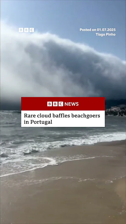 |The "roll cloud" formed due to cool air coming into contact with warmer temperatures. #Cloud
