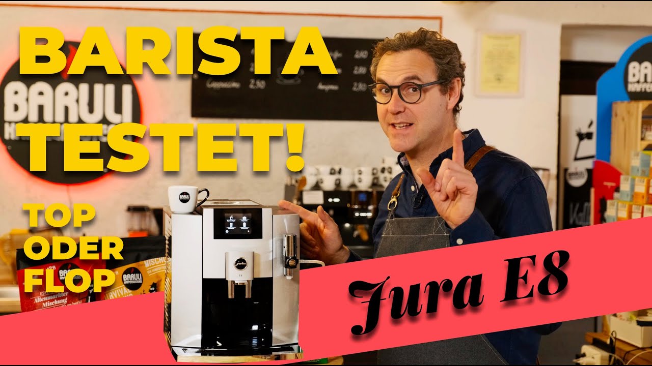 Jura E8 richtig einstellen! Barista testet Kaffeevollautomat.
