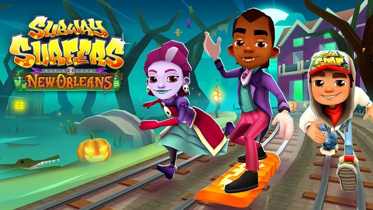 Subway surfers Is Celebrating Halloween In New Orleans!!What's Bran...