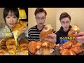 ASMR SOFT CROISSANT FILLED WITH CREAM🥐 | KWAI EATING SHOW | CHINESE DESSERT