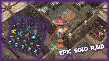 Frostborn | EPIC SOLO RAID! P2W Player Tries To RAID Me Then Revenge Raiding Him!!