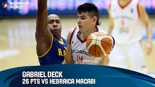 Gabriel Deck 26 PTS vs Hebraica Macabi - Semifinal #2