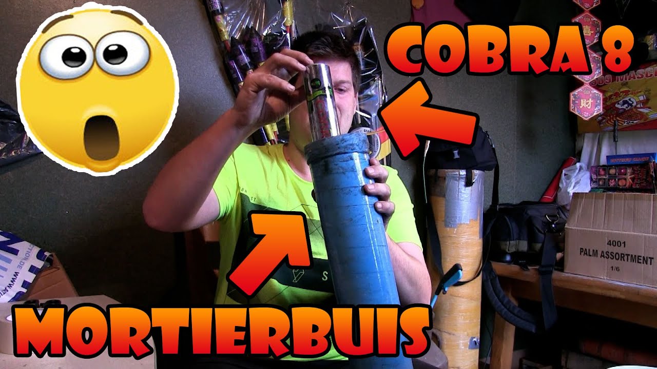 COBRA 8 LANCEREN IN MORTIERBUIS!!!