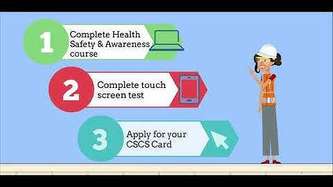 How to get your CSCS Card - Explainer