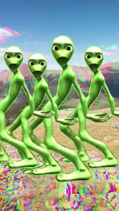 Dame tu cosita green alien dance#music #funny #dance #comedy #calmdown #shorts #yt #colors