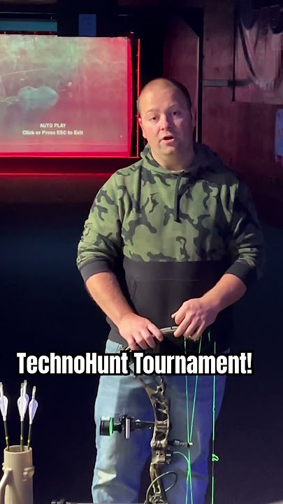 Technohunt Tournament at Little Mountain Outfitters! #archery #shorts #technohunt #archeryproshop