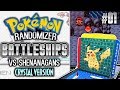 Pokemon Randomizer Battleships vs Shenanagans | Pokemon Crystal #1