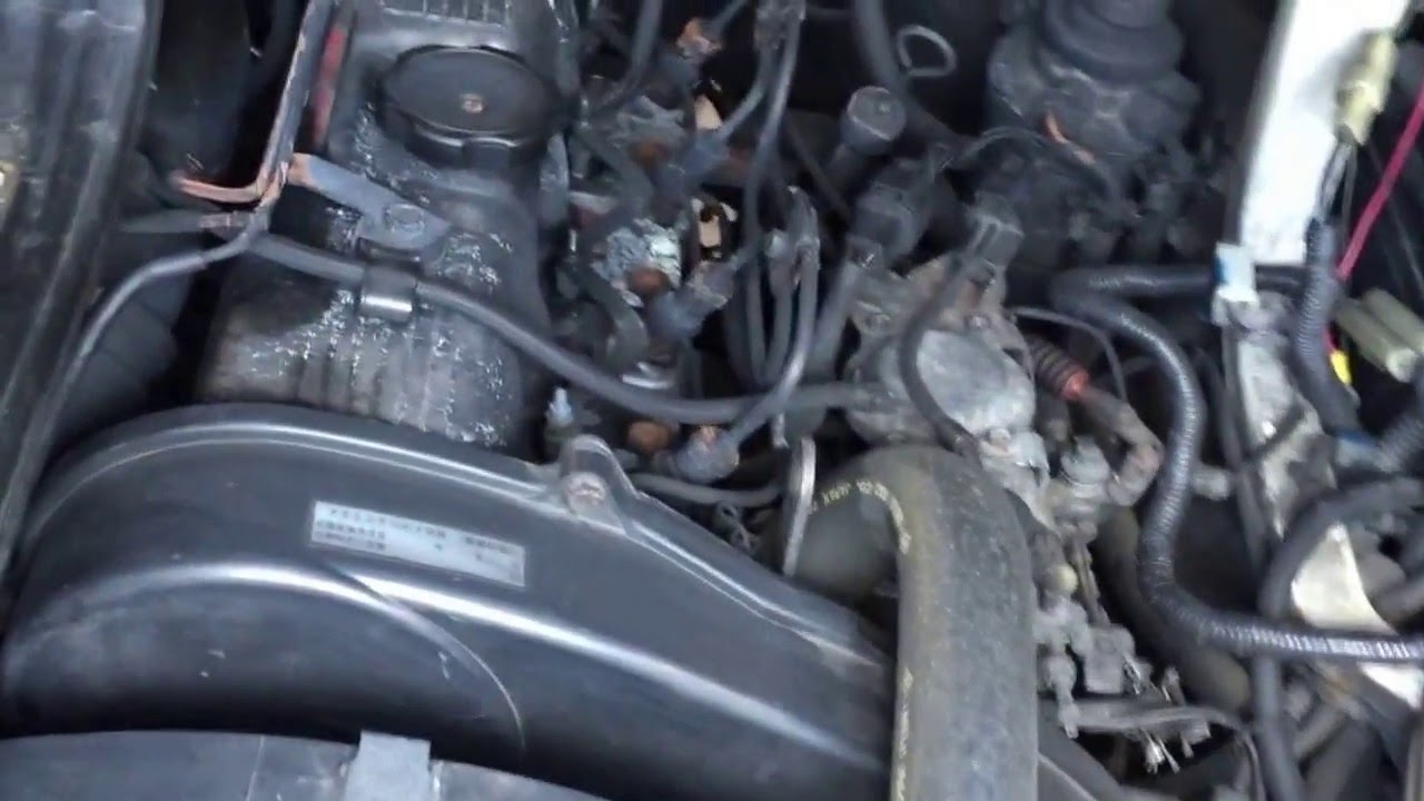 Mitsubishi Delica L300 Part Out Engine Run 4D56 Turbo 