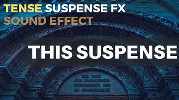 Royalty Free Sound Effects / This Suspense / Transition Ambience SFX