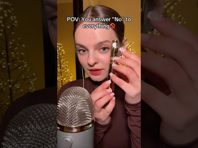 POV: You answer "No" to everything🚫