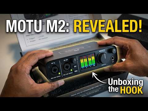 Motu M2 Audio Interface Revealed: Unboxing Experience - YouTube
