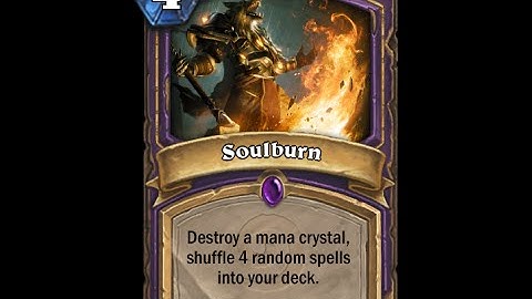 HearthPwn Weekly Card Design Competition #31: Soulburn