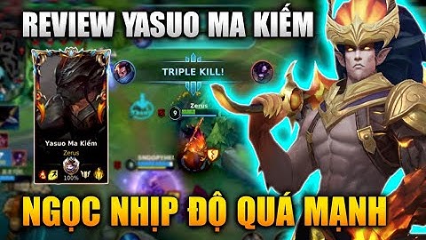 [LMHT Tốc Chiến] Review Yasuo Ma Kiếm Ngọc Nhịp Độ Quá Mạnh Ở Rank Thách Đấu
