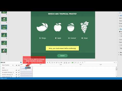 Adding Transition Effects