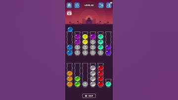 Ball Sort Puzzle | Level 50 | Part 37 | Profession Gamer #professiongamer2024 #ballsort #sort #short