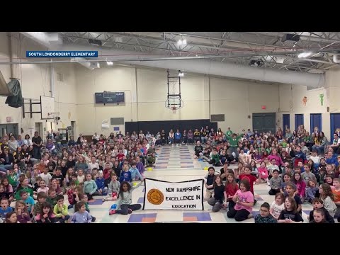 Good morning to everyone at South Londonderry Elementary School!Subscribe to WMUR on YouTube now for more: http://bit.ly/1lOjX9CGet more Manchester news: http://www.wmur.com
Like us:  https://www.facebook.com/wmur9
Follow us: https://twitter.com/WMUR9
Instagram: https://www.instagram.com/wmur9/ 'Good Morning, New Hampshire' message from South Londonderry Elementary School