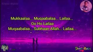 Muqabla Muqabla _ Karaoke With Lyrics _ A R Rahman and Swarnalatha