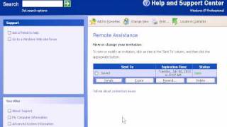 Remote Assistance In Windows XP