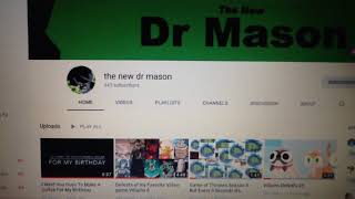 Subscribe to Dr. Mason (Dr. Mason Birthday Collab Entry)