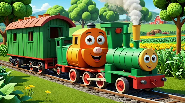 Farmer’s Veggie Tango Train — Fun Farm Dance & Silly Vegetable Song for Kids!