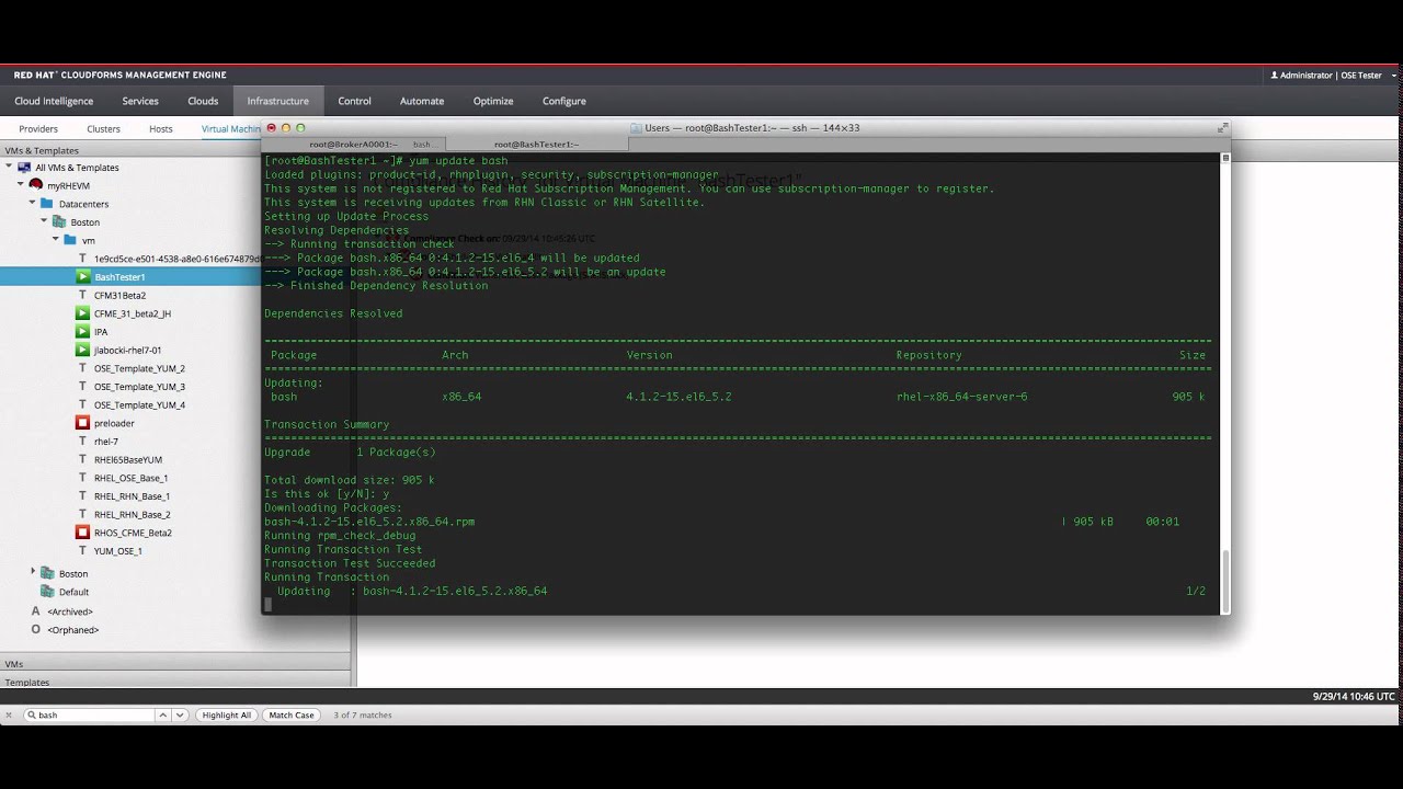 Avoid Shellshock And The Bash Plague With Manageiq