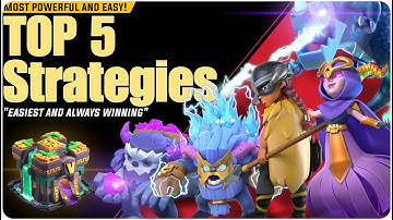 Top 5 Th14 Attack Strategies 2025 | Th 14 Best attack strategies 2025 | TH 14 Top 5 Attack 2025