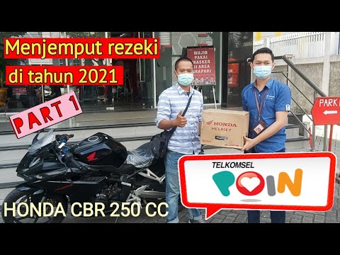 Menang undian Motor Honda CBR 250 RR dari Telkomsel 2021 || Winner Honda CBR 250 RR Indonesia